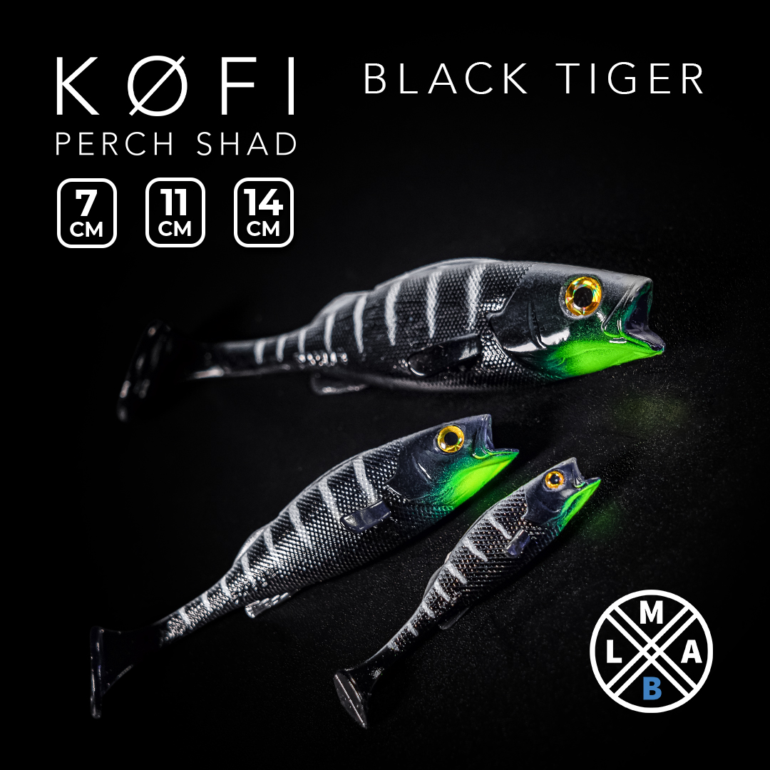 LMAB KOFI Perch Shad 11cm - Singles
